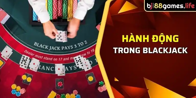 Những lựa chọn trong ván bài Blackjack