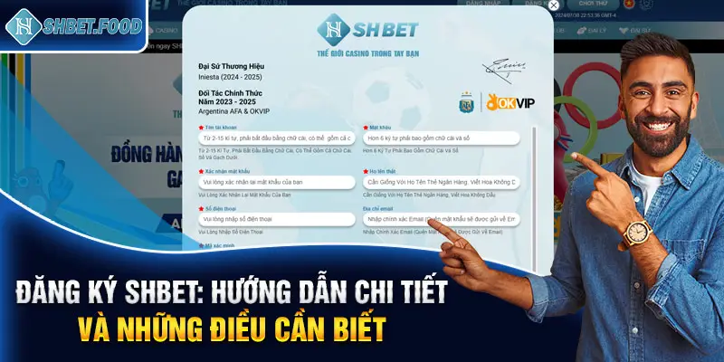 Đăng Ký SHBET800 | Nhận 188k Dành Cho Thành Viên Mới 2 Hướng dẫn từng bước đăng ký SHBET800 chi tiết